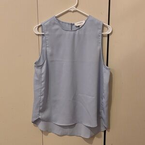 Banana Republic Light Blue Sleeveless Top